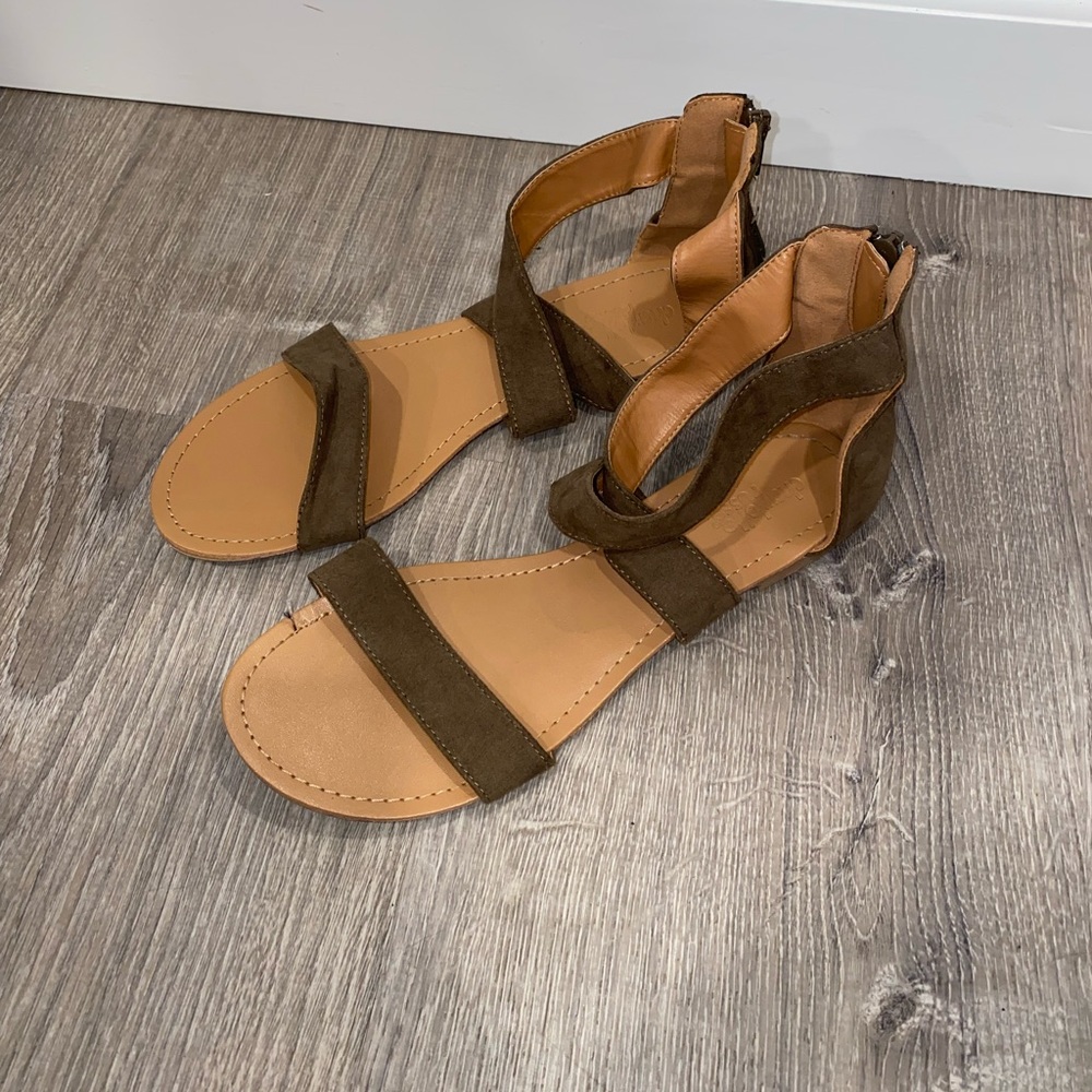 Army Green Sandles